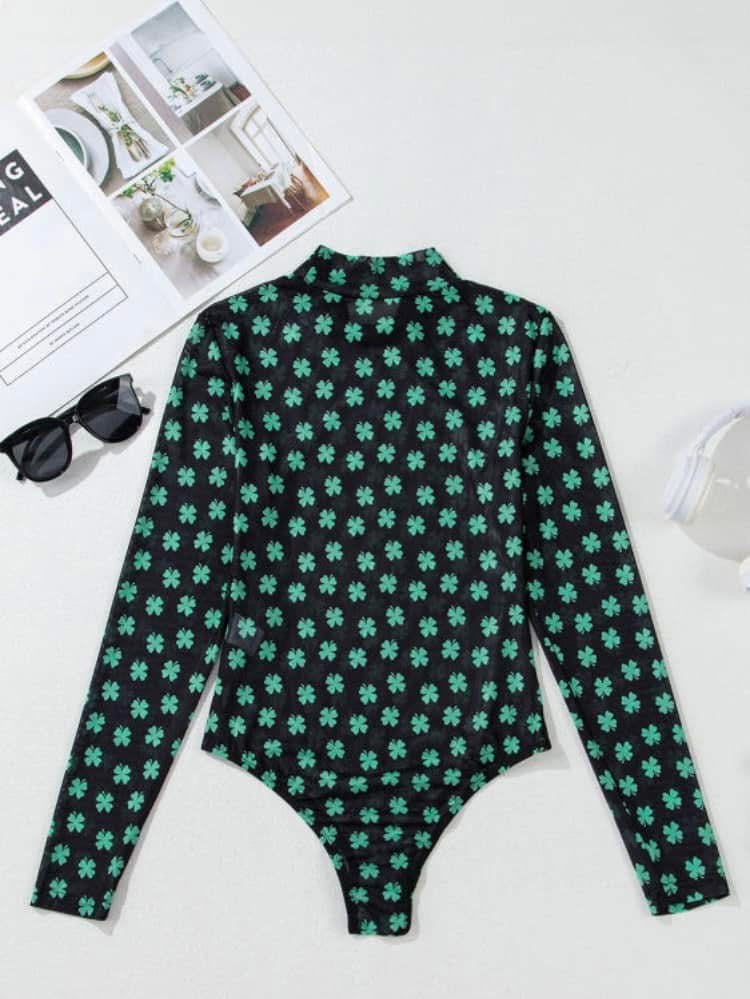 St Patty’s Mesh Bodysuit