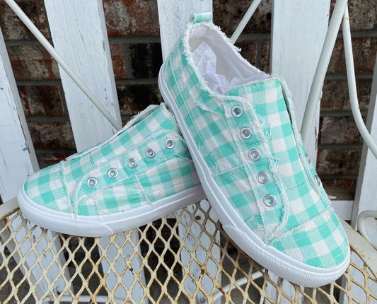 Plaid Corky Shoes