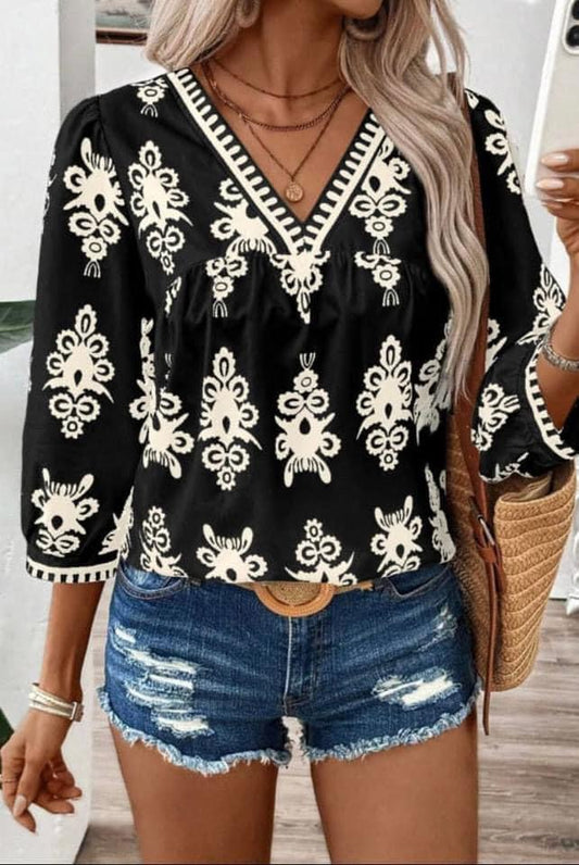 Shandra Top-Black