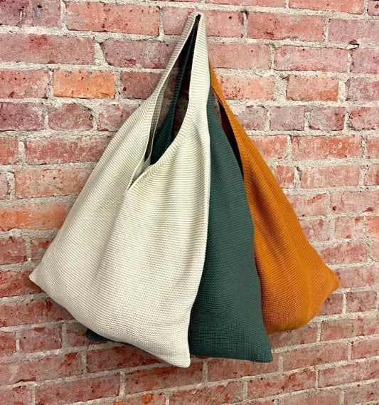 Ribbed Shoulder Bag