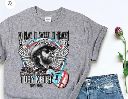 Play it Sweet In Heaven Tee