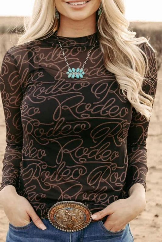 Rodeo Fitted Top